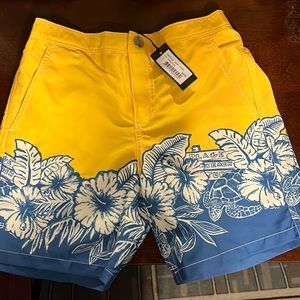 Vilebrequin Boys 8ans (fits like a 6) Bathing Suit. Lined w/snap for easy on/off